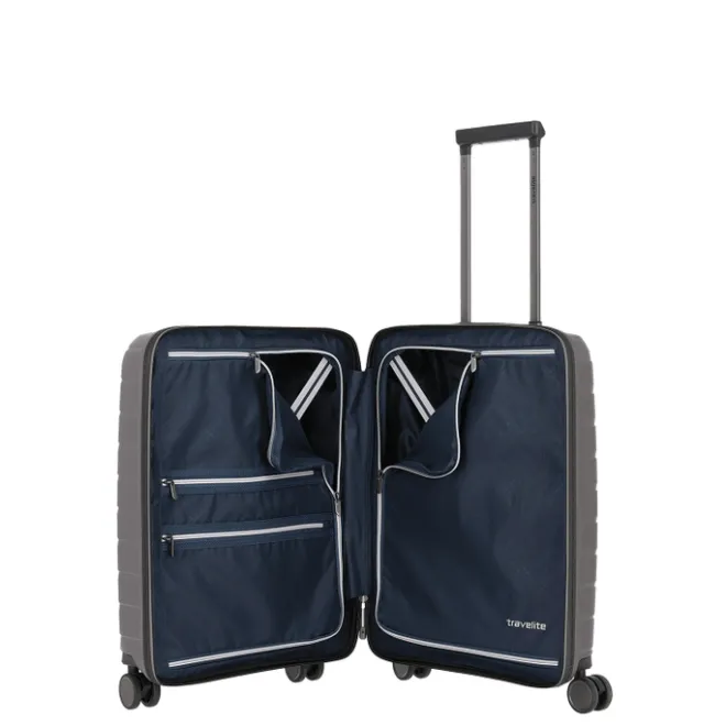Travelite Air Base 4 Wiel Trolley S Front-Pocket anthracite