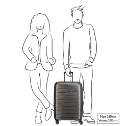 Discount Travelite Air Base 4 Wiel Trolley M Expandable lila