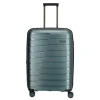 Outlet Travelite Air Base 4 Wiel Trolley M Expandable ice blue