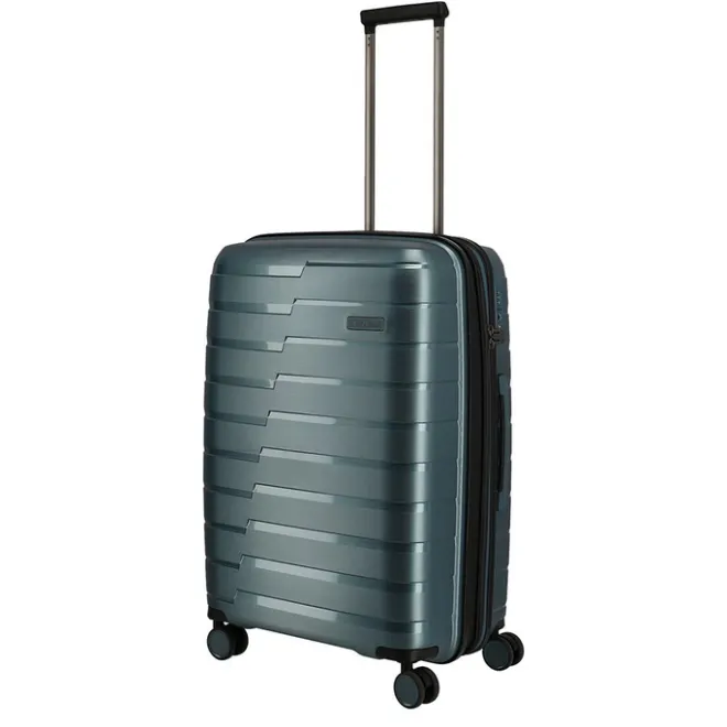 Outlet Travelite Air Base 4 Wiel Trolley M Expandable ice blue