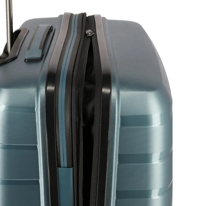 Outlet Travelite Air Base 4 Wiel Trolley M Expandable ice blue