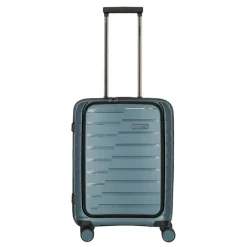 Clearance Travelite Air Base 4 Wiel Trolley S Front-Pocket ice blue