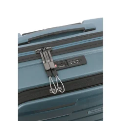 Clearance Travelite Air Base 4 Wiel Trolley S Front-Pocket ice blue