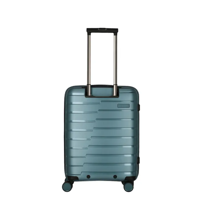 Clearance Travelite Air Base 4 Wiel Trolley S Front-Pocket ice blue