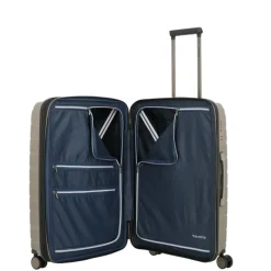 Hot Travelite Air Base 4 Wiel Trolley M Expandable champagne metallic