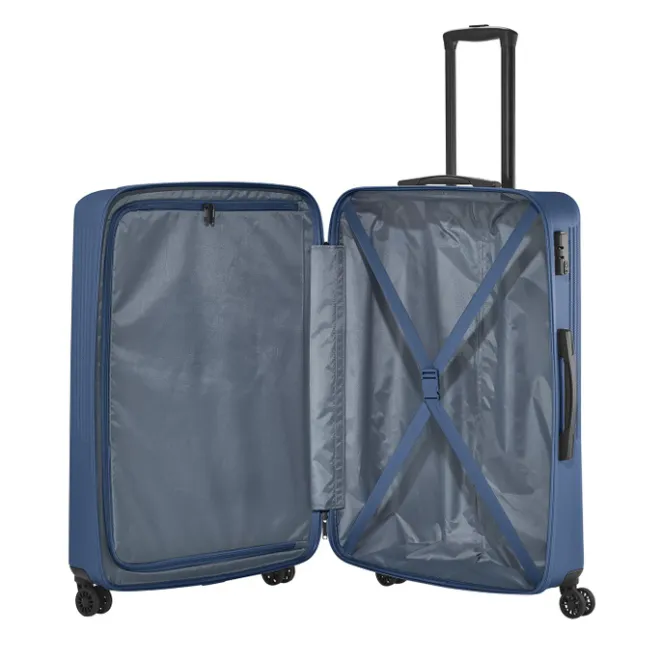 Best Travelite Bali 4 Wiel Trolley L blue