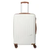 Discount Travelite Bali 4 Wiel Trolley M white/cognac