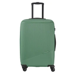 Clearance Travelite Bali 4 Wiel Trolley M green