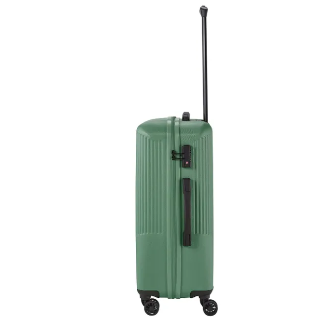 Clearance Travelite Bali 4 Wiel Trolley M green