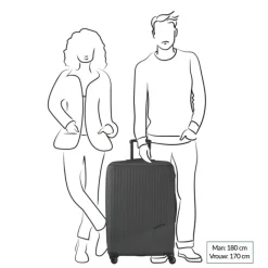 Outlet Travelite Bali 4 Wiel Trolley L anthracite