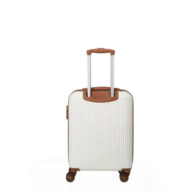 Online Travelite Bali 4 Wiel Trolley S white/cognac