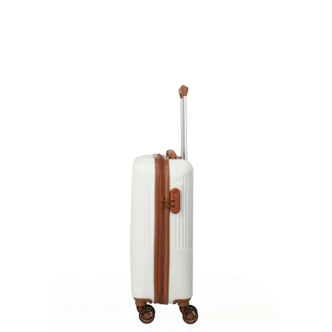 Online Travelite Bali 4 Wiel Trolley S white/cognac
