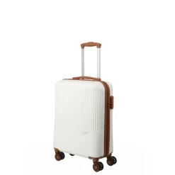 Online Travelite Bali 4 Wiel Trolley S white/cognac