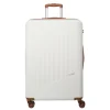 Sale Travelite Bali 4 Wiel Trolley L white/cognac