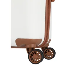 Sale Travelite Bali 4 Wiel Trolley L white/cognac