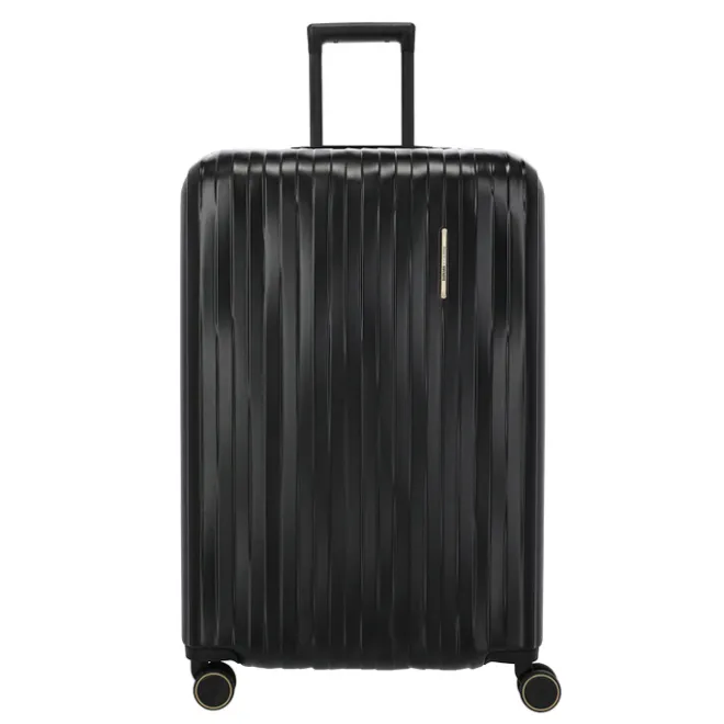 Hot Travelite Barbara Novelty 4 Wheel Trolley L black
