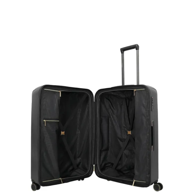 Hot Travelite Barbara Novelty 4 Wheel Trolley L black