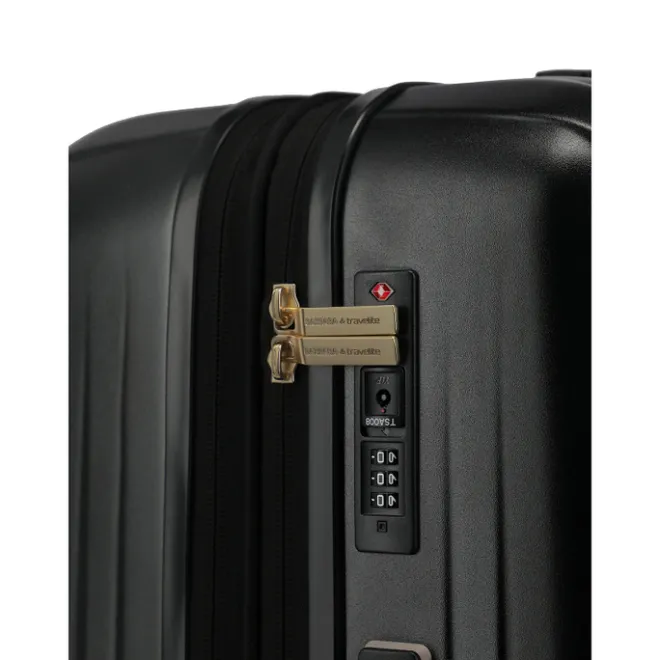New Travelite Barbara Novelty 4 Wheel Trolley M black