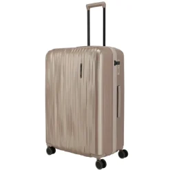 New Travelite Barbara Novelty 4 Wheel Trolley L satin nude