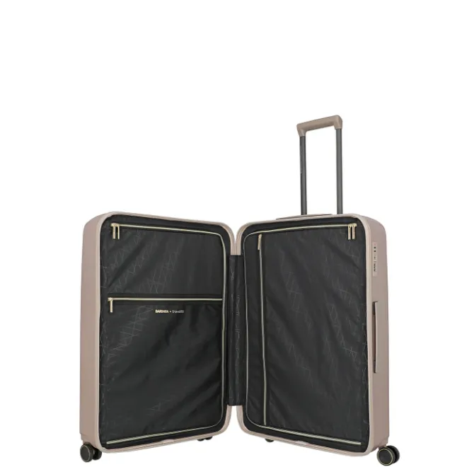 New Travelite Barbara Novelty 4 Wheel Trolley L satin nude