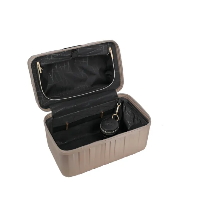 Online Travelite Barbara Novelty Beauty Case satin nude