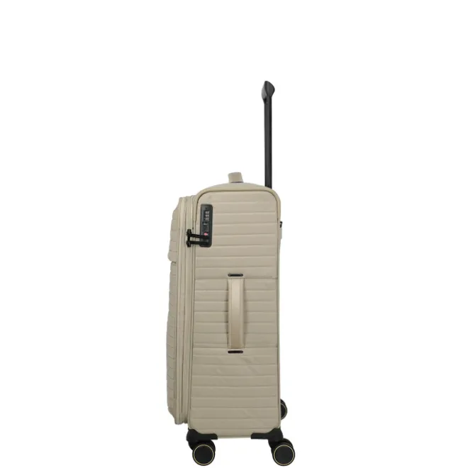 Hot Travelite Barbara Stepp 4 Wheel Trolley M champagner