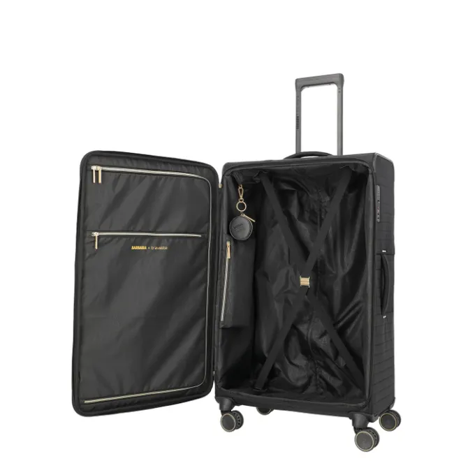 Online Travelite Barbara Stepp 4 Wheel Trolley L black