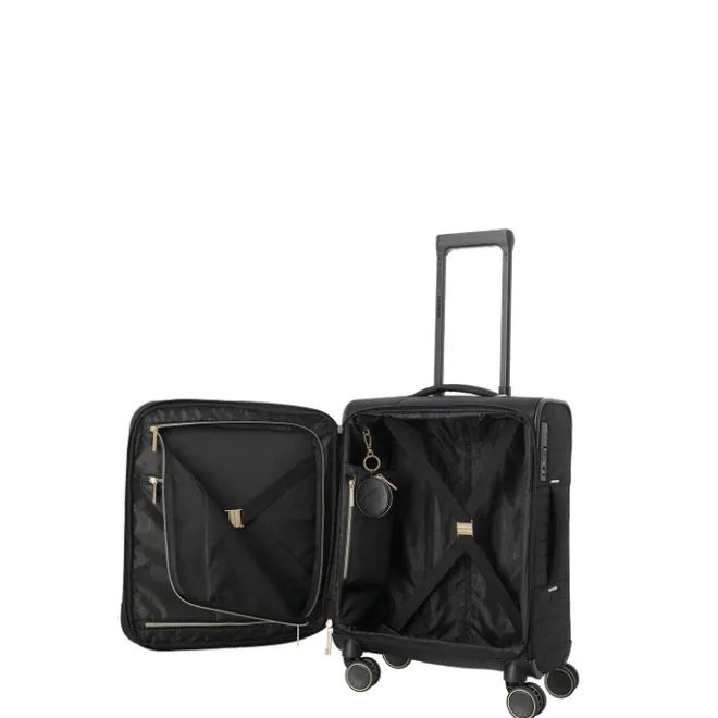 Hot Travelite Barbara Stepp 4 Wheel Trolley S black