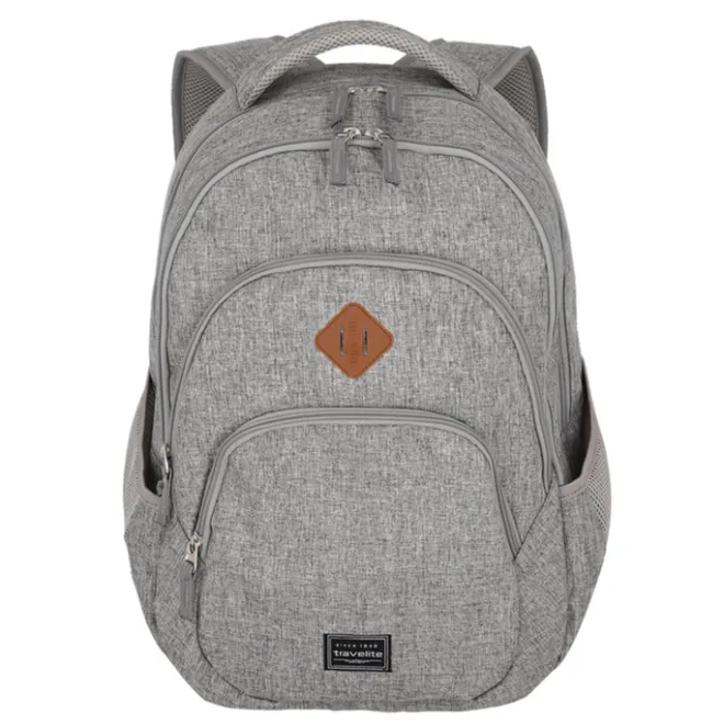 Hot Travelite Basics Backpack Melange light grey