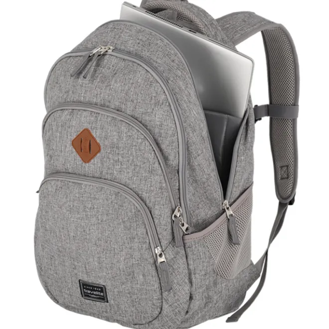 Hot Travelite Basics Backpack Melange light grey