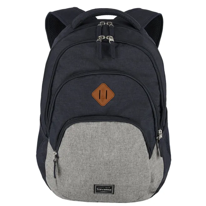 Hot Travelite Basics Backpack Melange navy/grey
