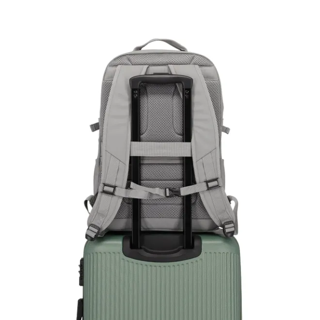 Best Travelite Basics Backpack Water-repellent light grey