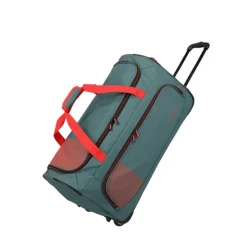 New Travelite Basics Fresh Wheeled Duffle green/orange