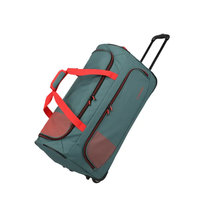 New Travelite Basics Fresh Wheeled Duffle green/orange