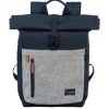 Discount Travelite Basics Rollup Backpack navy/grey