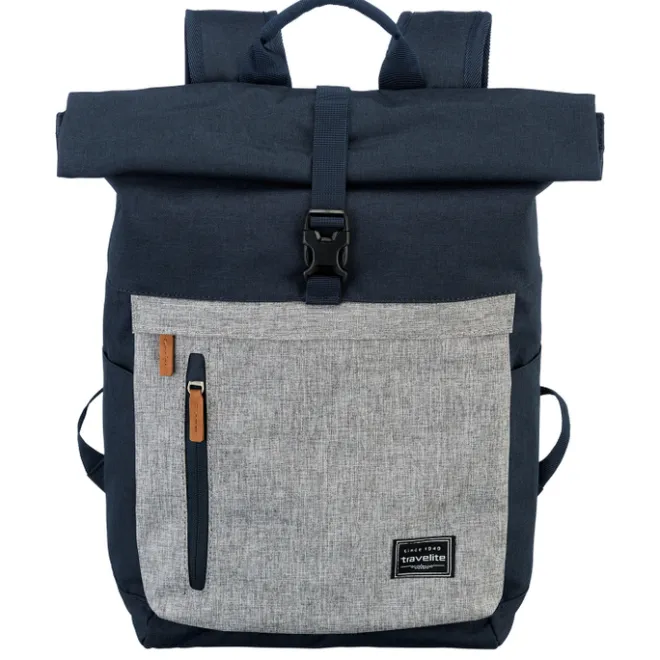 Discount Travelite Basics Rollup Backpack navy/grey