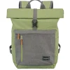 Hot Travelite Basics Rollup Backpack green/grey