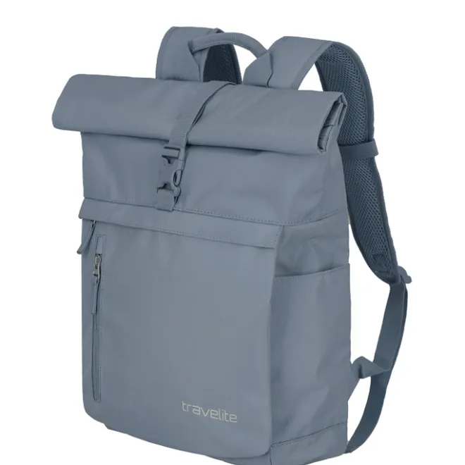 Discount Travelite Basics Rollup Backpack bluegrey