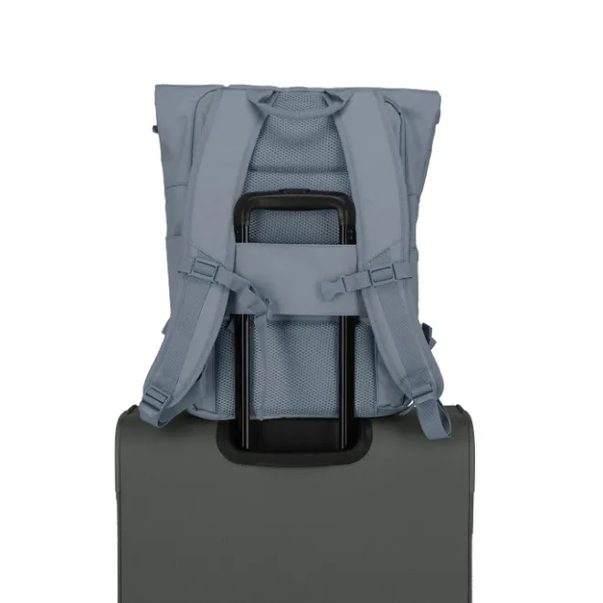 Discount Travelite Basics Rollup Backpack bluegrey