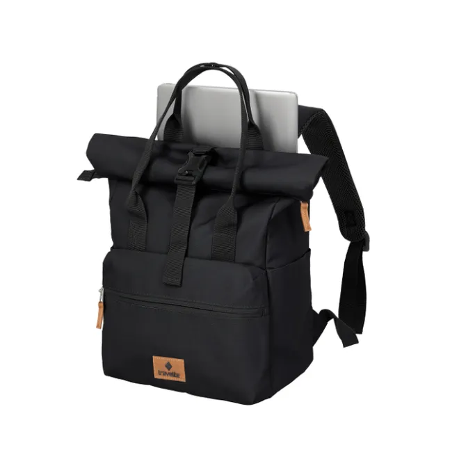 Online Travelite Basics Short Handle Rollup black