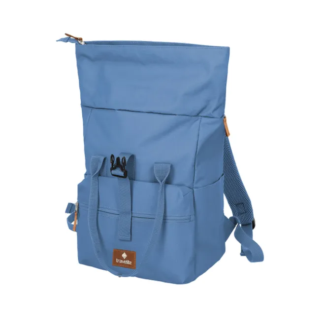 Outlet Travelite Basics Short Handle Rollup denim