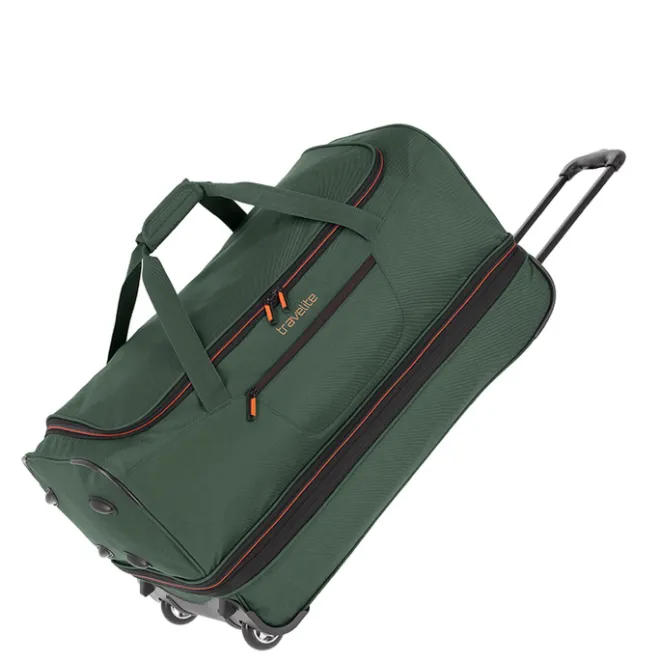 Best Travelite Basics Wheeled Duffle 70 Expandable dark green