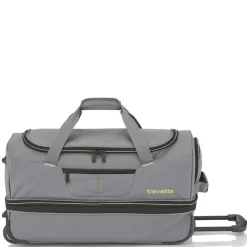 Travelite Basics Wheeled Duffle 55 Expandable grey