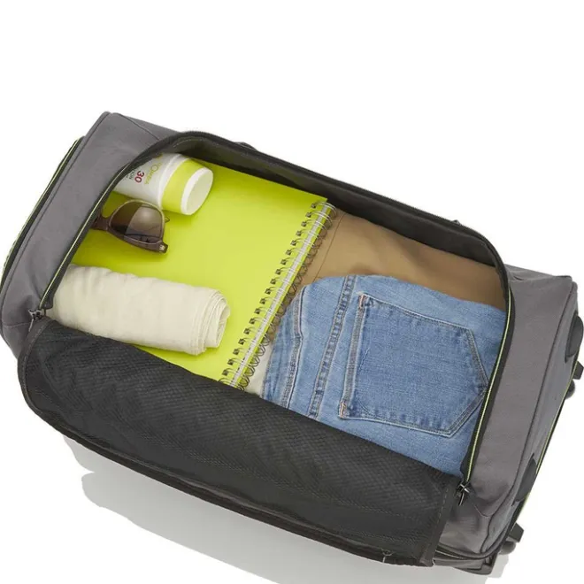 Outlet Travelite Basics Wheeled Duffle 55 Expandable black