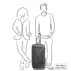 New Travelite Basics Wheeled Duffle Active anthracite