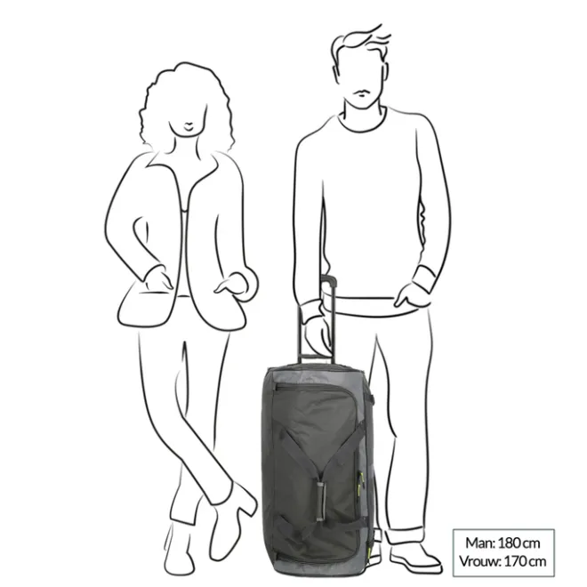 New Travelite Basics Wheeled Duffle Active anthracite