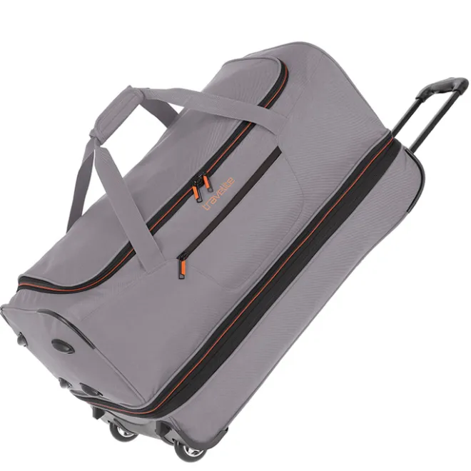 Outlet Travelite Basics Wheeled Duffle 70 Expandable grey