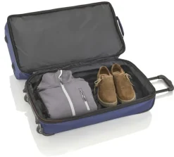Outlet Travelite Basics Wheeled Duffle 70 Expandable grey