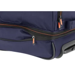 Clearance Travelite Basics Wheeled Duffle 55 Expandable marine