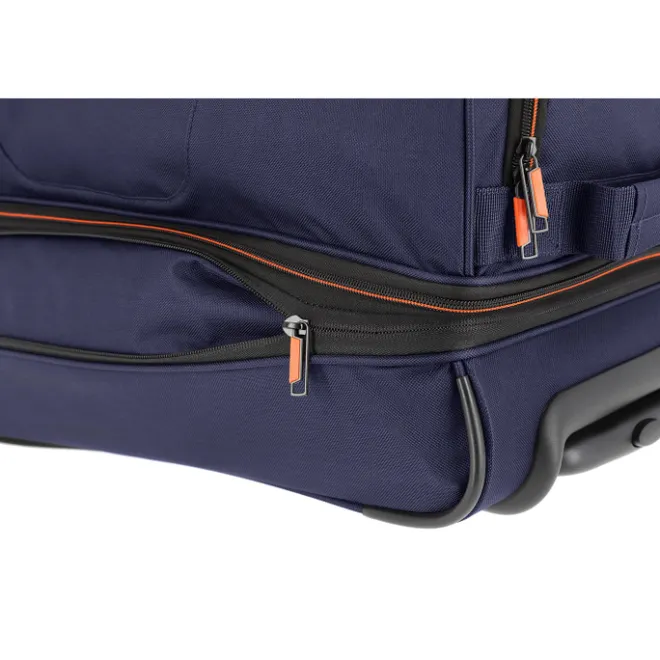 Clearance Travelite Basics Wheeled Duffle 55 Expandable marine